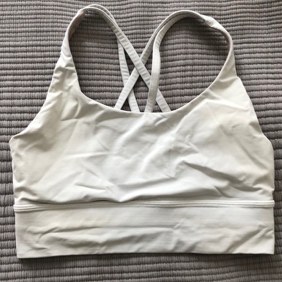 lululemon athletica Other - Lululemon white energy bra (B-D cups)